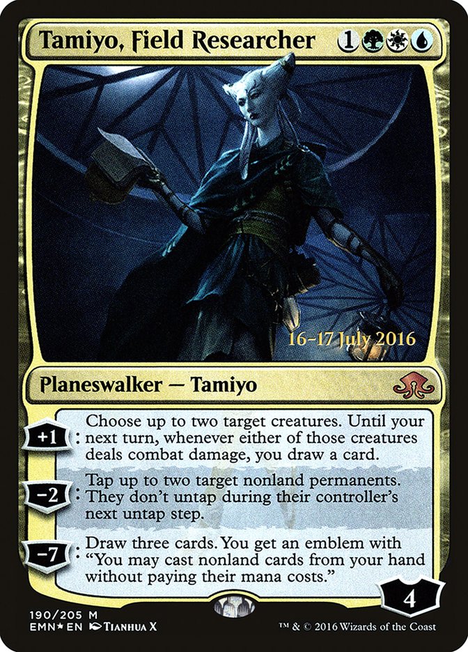 Tamiyo, Field Researcher [Eldritch Moon Prerelease Promos] | Good Games Modbury