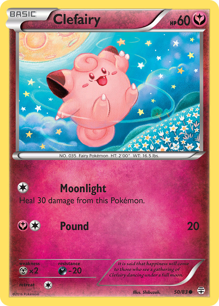 Clefairy (50/83) [XY: Generations] | Good Games Modbury