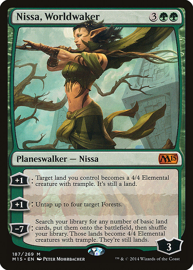 Nissa, Worldwaker [Magic 2015] | Good Games Modbury