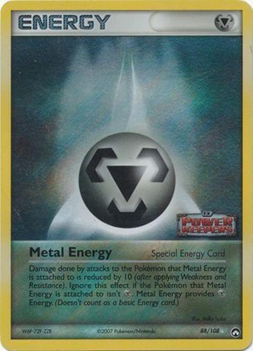 Metal Energy (88/108) (Stamped) [EX: Power Keepers] | Good Games Modbury