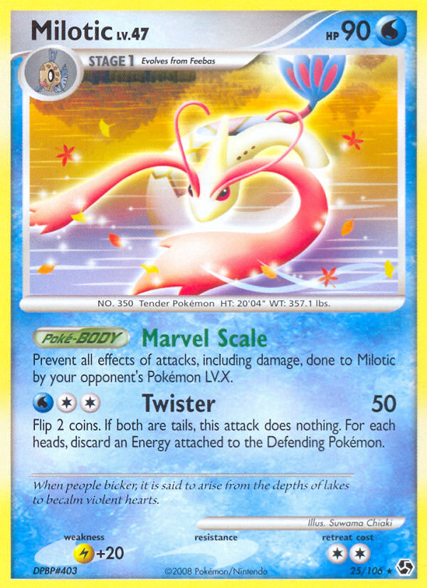 Milotic (25/106) [Diamond & Pearl: Great Encounters] | Good Games Modbury