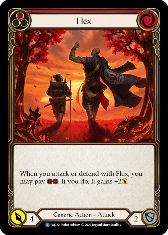 Flex (Red) [FAI022] (Uprising Fai Blitz Deck) | Good Games Modbury