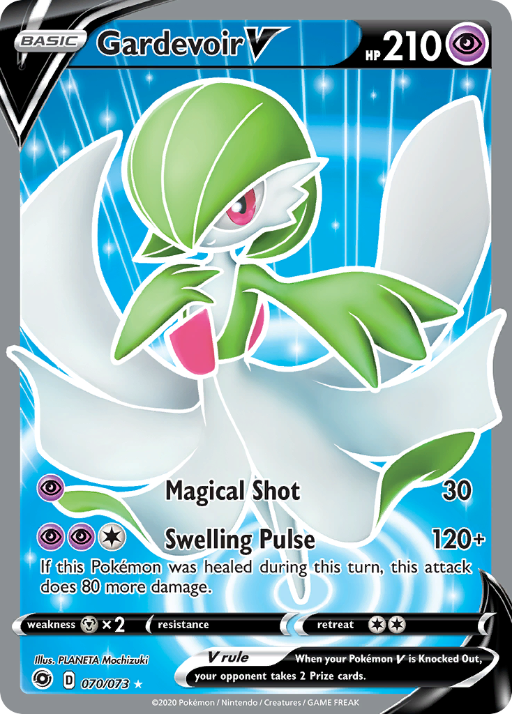 Gardevoir V (070/073) [Sword & Shield: Champion's Path] | Good Games Modbury