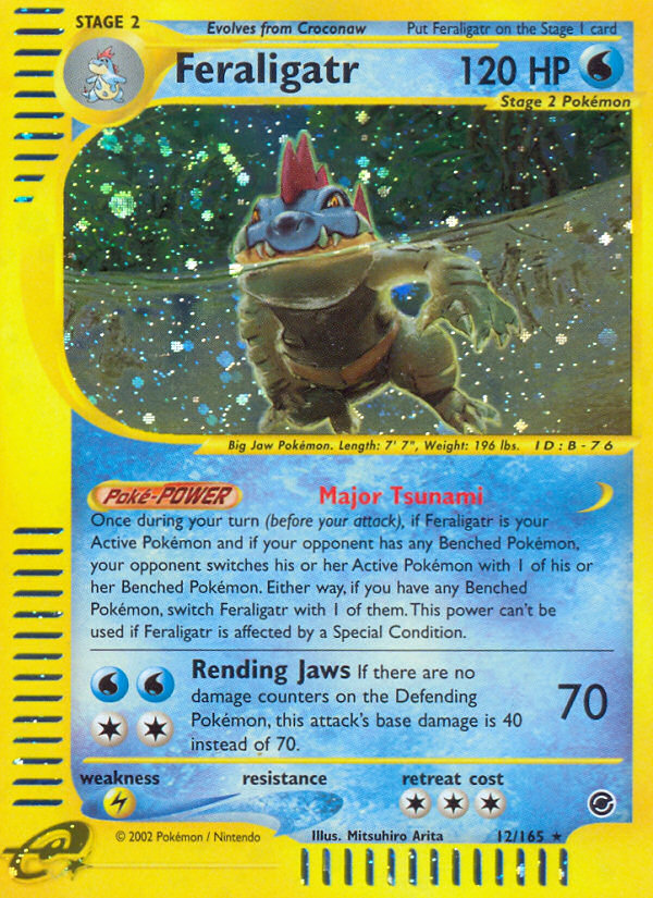 Feraligatr (12/165) [Expedition: Base Set] | Good Games Modbury