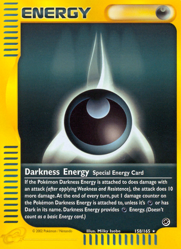 Darkness Energy (158/165) [Expedition: Base Set] | Good Games Modbury