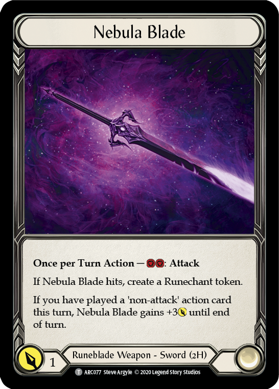 Azalea // Nebula Blade [U-ARC039 // U-ARC077] (Arcane Rising Unlimited)  Unlimited Normal | Good Games Modbury