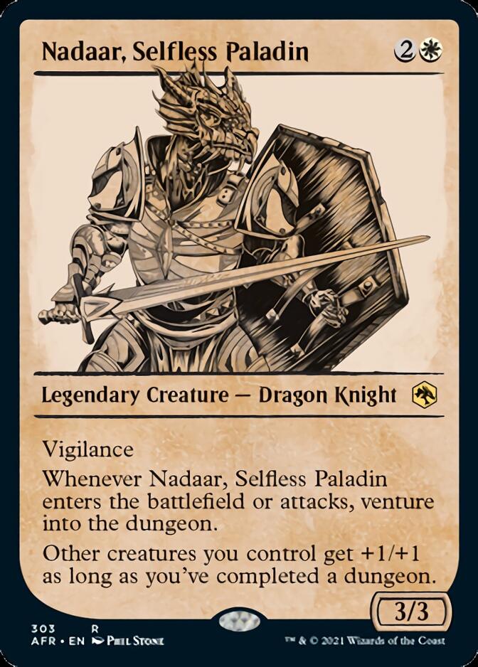 Nadaar, Selfless Paladin (Showcase) [Dungeons & Dragons: Adventures in the Forgotten Realms] | Good Games Modbury