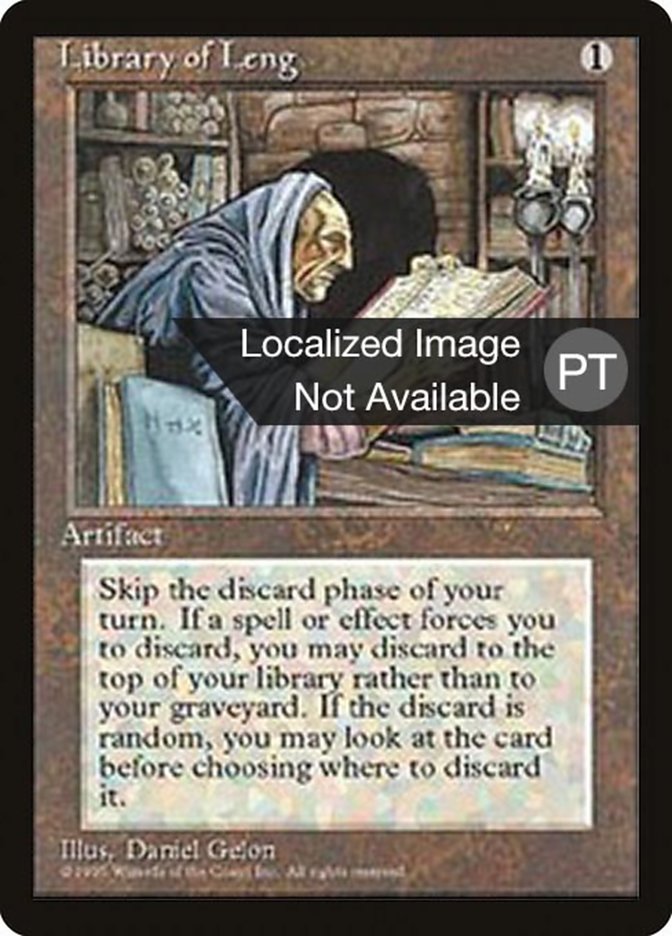 Library of Leng [Fourth Edition (Foreign Black Border)] | Good Games Modbury
