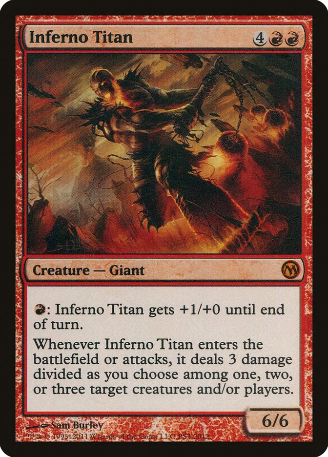 Inferno Titan (Duels of the Planeswalkers Promos) [Duels of the Planeswalkers Promos 2011] | Good Games Modbury