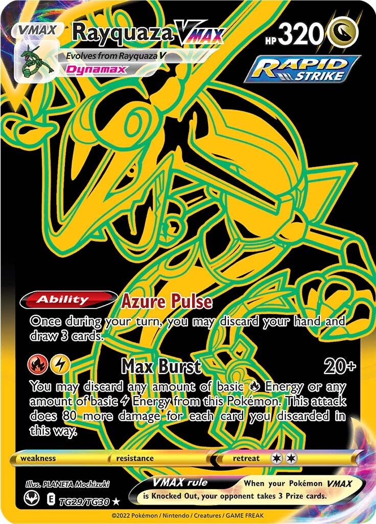 Rayquaza VMAX (TG29/TG30) [Sword & Shield: Silver Tempest] | Good Games Modbury