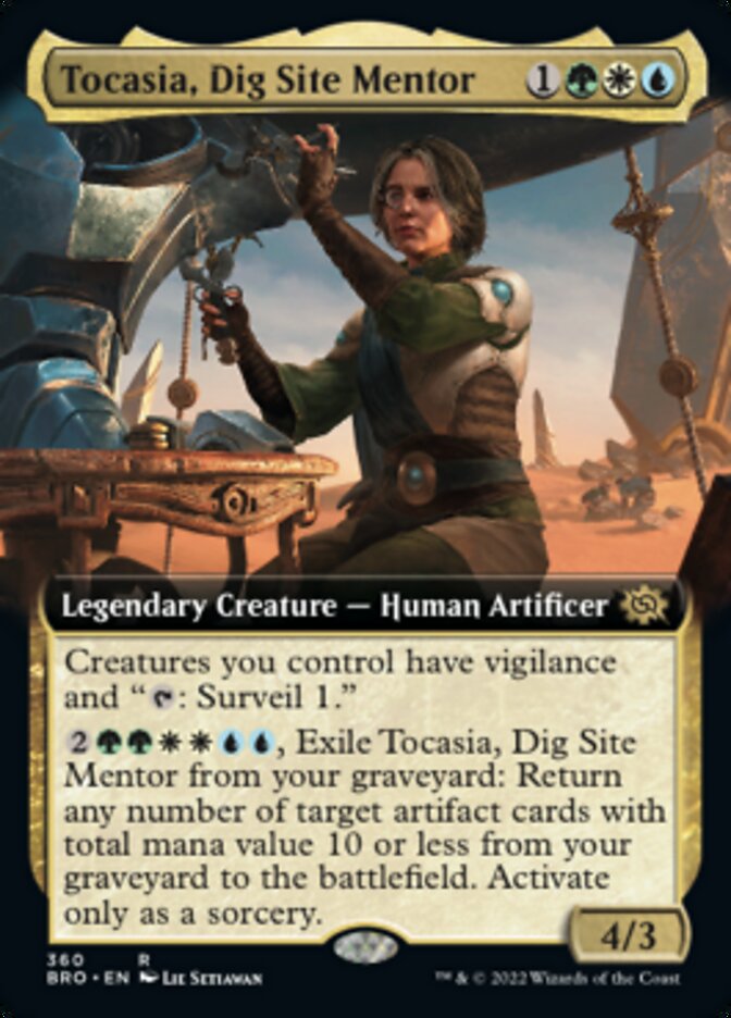 Tocasia, Dig Site Mentor (Extended Art) [The Brothers' War] | Good Games Modbury