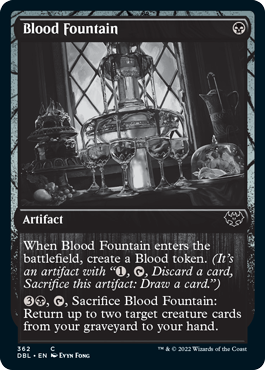 Blood Fountain [Innistrad: Double Feature] | Good Games Modbury