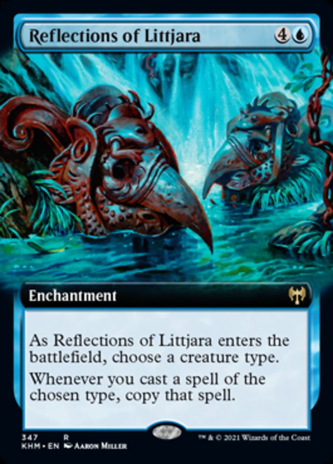 Reflections of Littjara (Extended Art) [Kaldheim] | Good Games Modbury