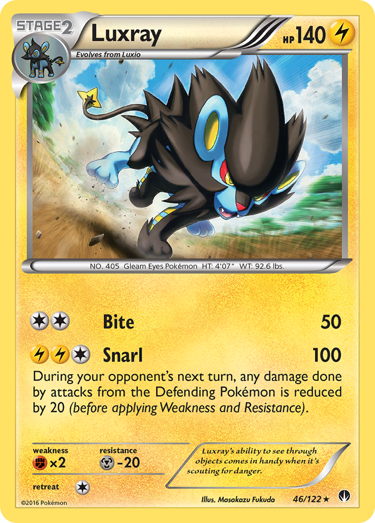 Luxray (46/122) [XY: BREAKpoint] | Good Games Modbury