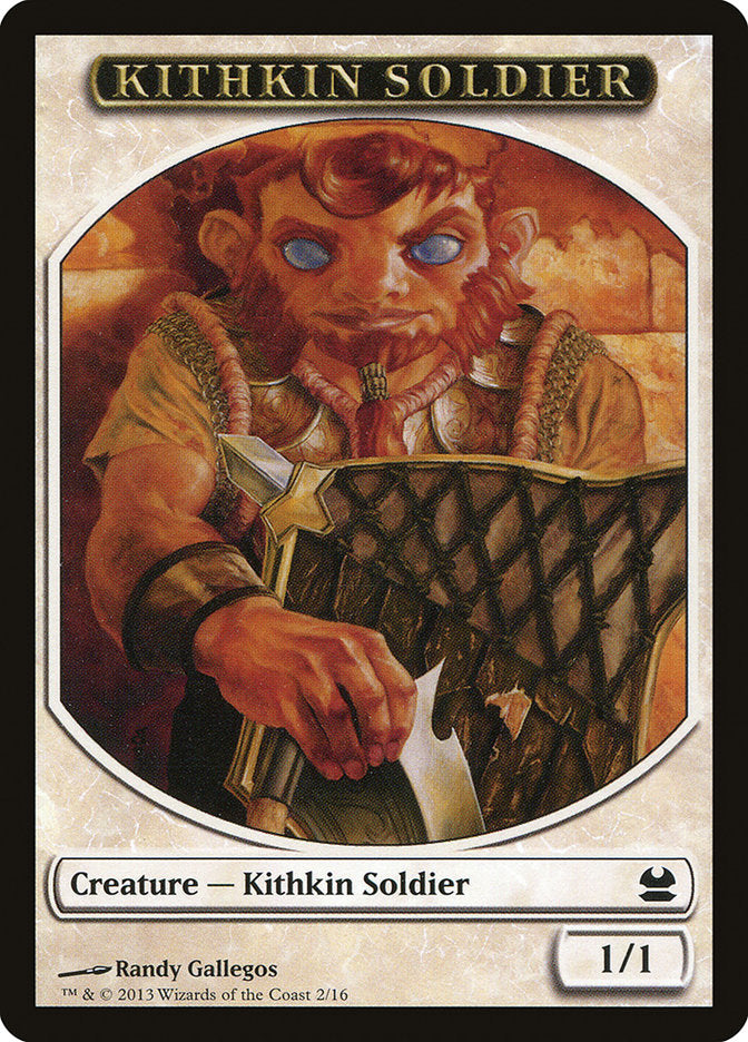 Kithkin Soldier Token [Modern Masters Tokens] | Good Games Modbury