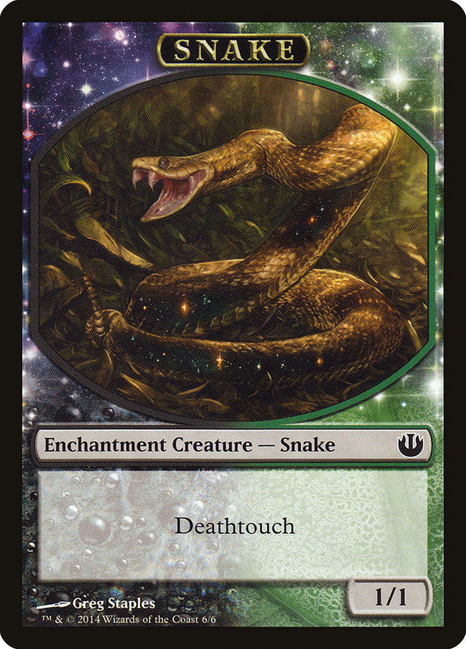 Snake Token [Journey into Nyx Tokens] | Good Games Modbury