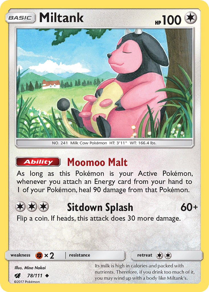 Miltank (78/111) [Sun & Moon: Crimson Invasion] | Good Games Modbury