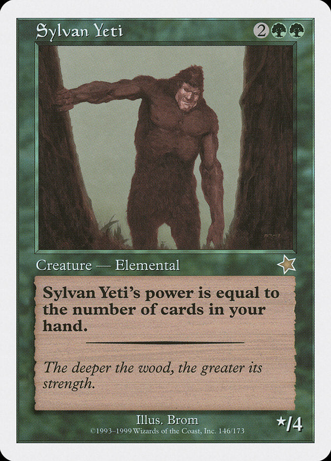 Sylvan Yeti [Starter 1999] | Good Games Modbury