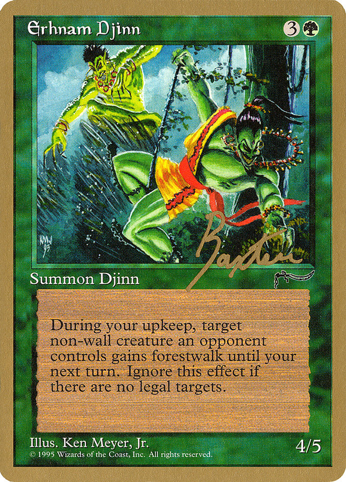 Erhnam Djinn (George Baxter) [Pro Tour Collector Set] | Good Games Modbury