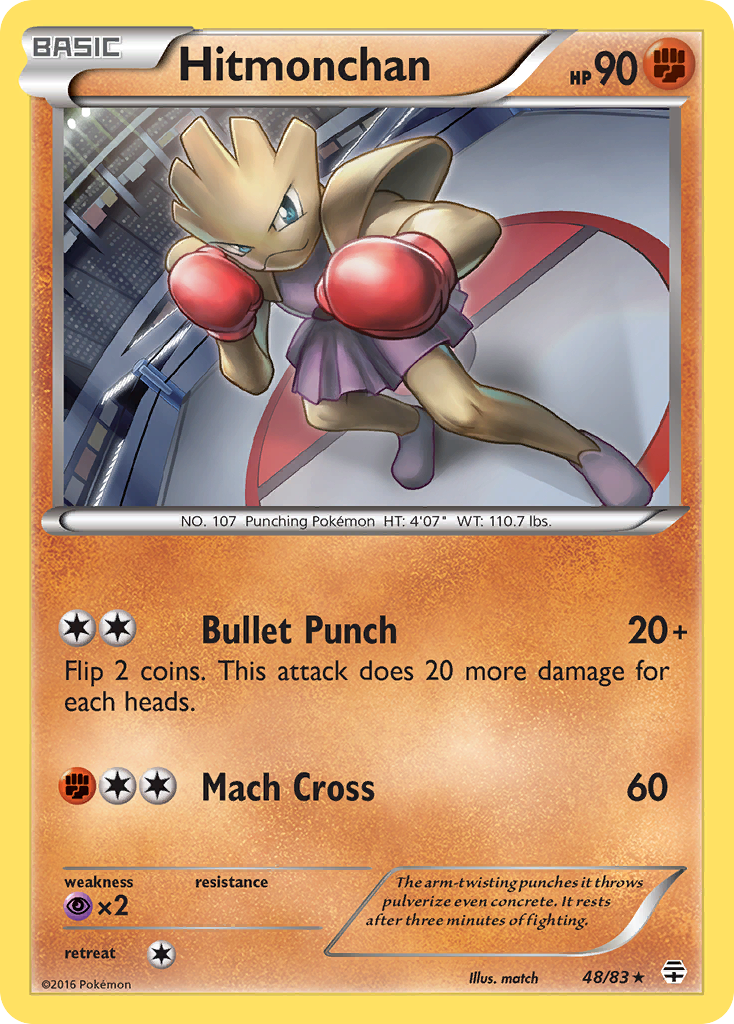 Hitmonchan (48/83) [XY: Generations] | Good Games Modbury