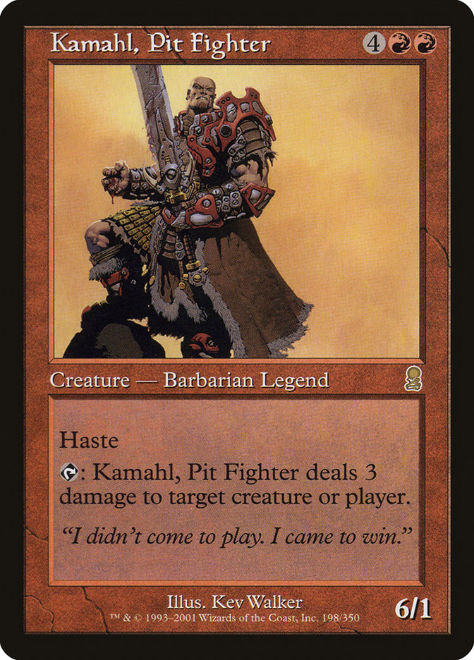 Kamahl, Pit Fighter [Odyssey] | Good Games Modbury