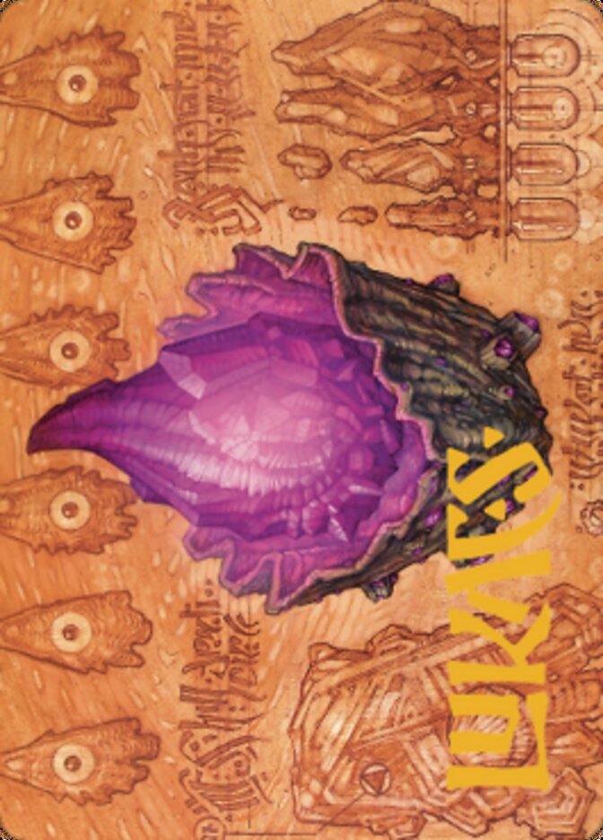 Thorn of Amethyst Art Card (Gold-Stamped Signature) [The Brothers' War Art Series] | Good Games Modbury