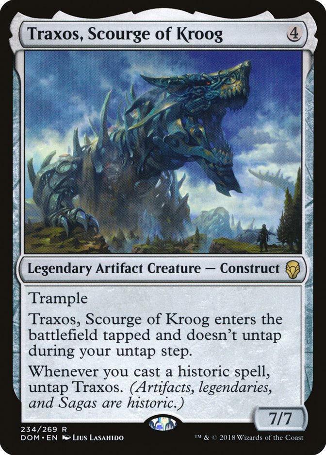 Traxos, Scourge of Kroog [Dominaria] | Good Games Modbury