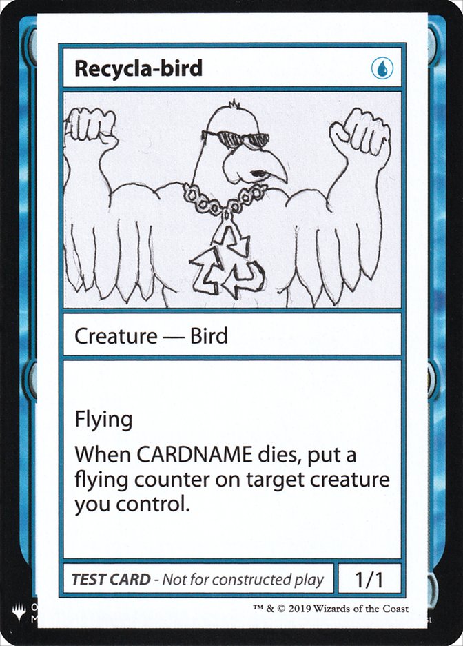 Recycla-bird [Mystery Booster Playtest Cards] | Good Games Modbury