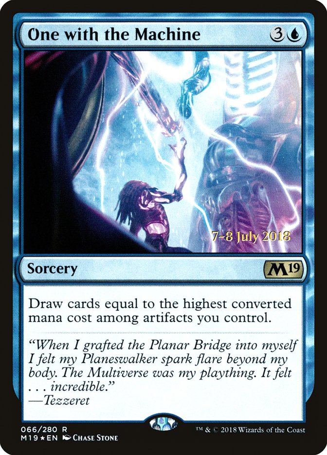 One with the Machine [Core Set 2019 Prerelease Promos] | Good Games Modbury