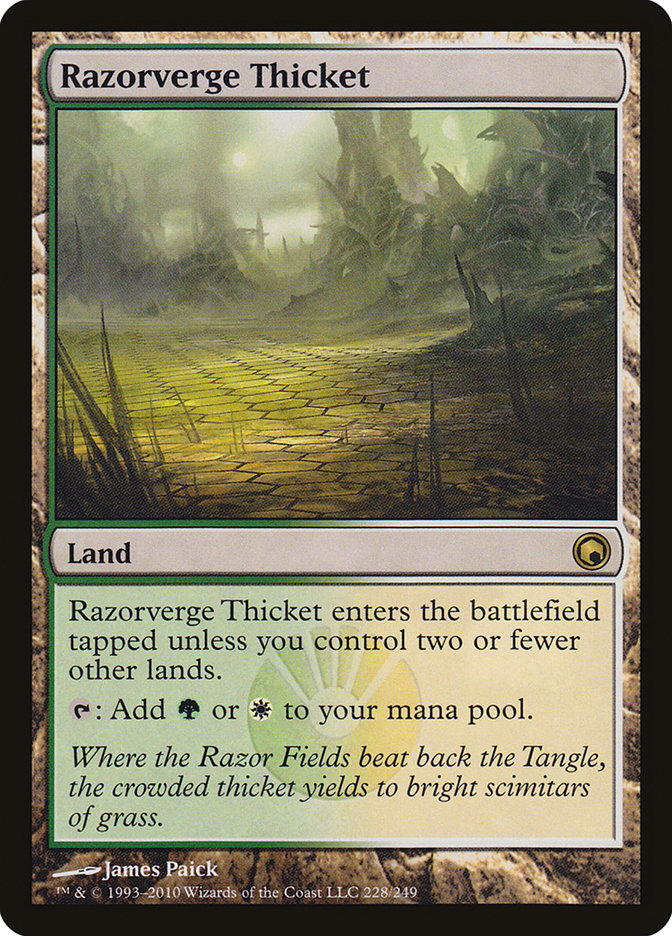 Razorverge Thicket [Scars of Mirrodin] | Good Games Modbury