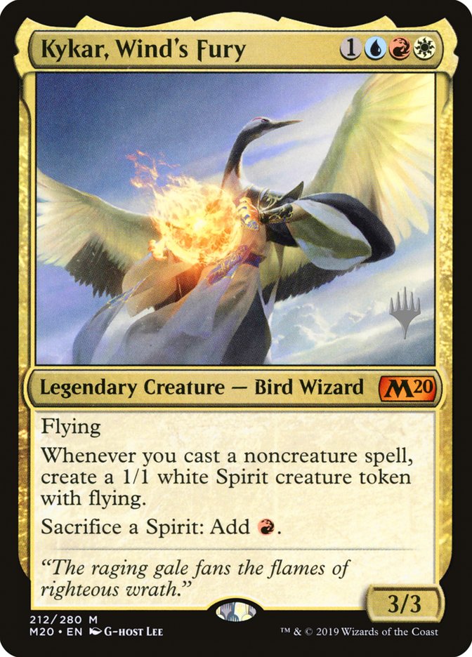 Kykar, Wind's Fury (Promo Pack) [Core Set 2020 Promos] | Good Games Modbury