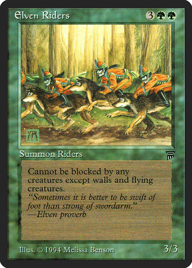 Elven Riders [Legends] | Good Games Modbury