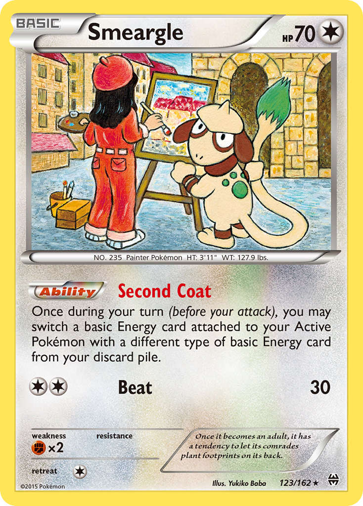 Smeargle (123/162) [XY: BREAKthrough] | Good Games Modbury