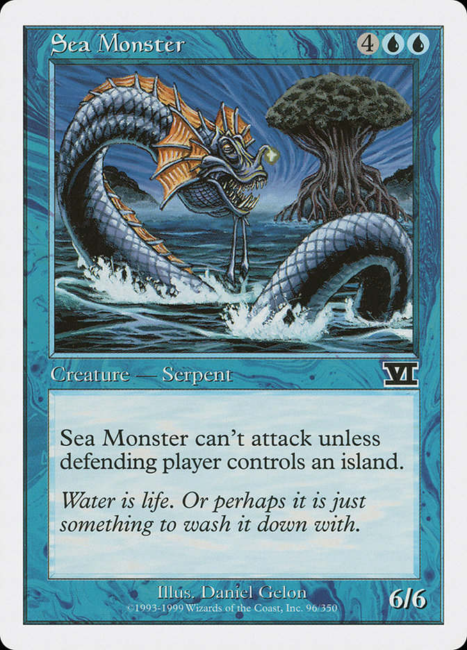 Sea Monster [Classic Sixth Edition] | Good Games Modbury