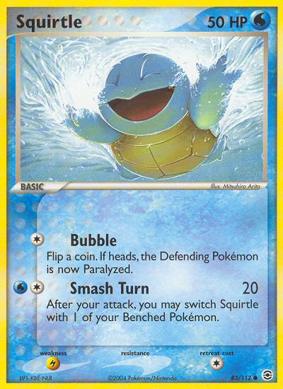 Squirtle (83/112) [EX: FireRed & LeafGreen] | Good Games Modbury