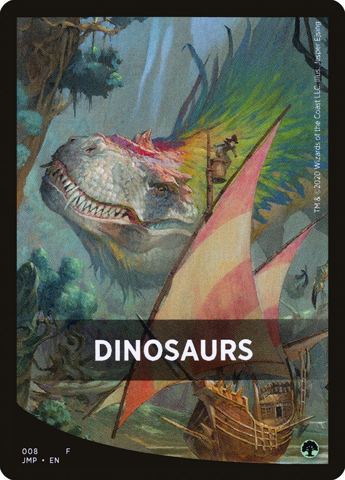 Dinosaurs Theme Card [Jumpstart Front Cards] | Good Games Modbury