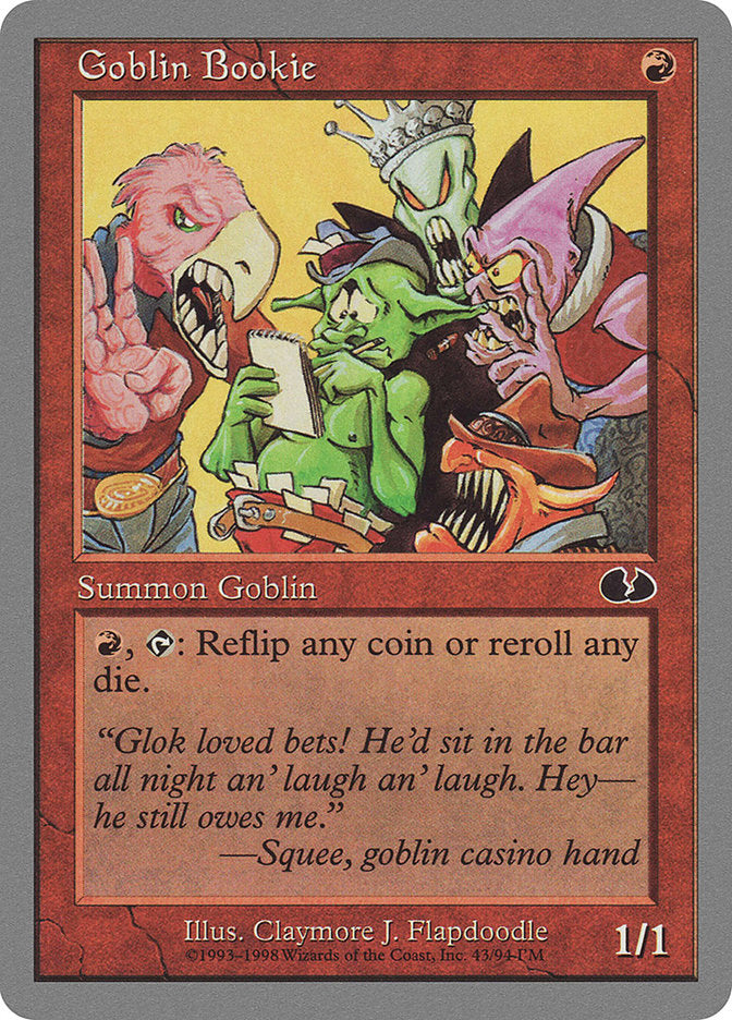 Goblin Bookie [Unglued] | Good Games Modbury