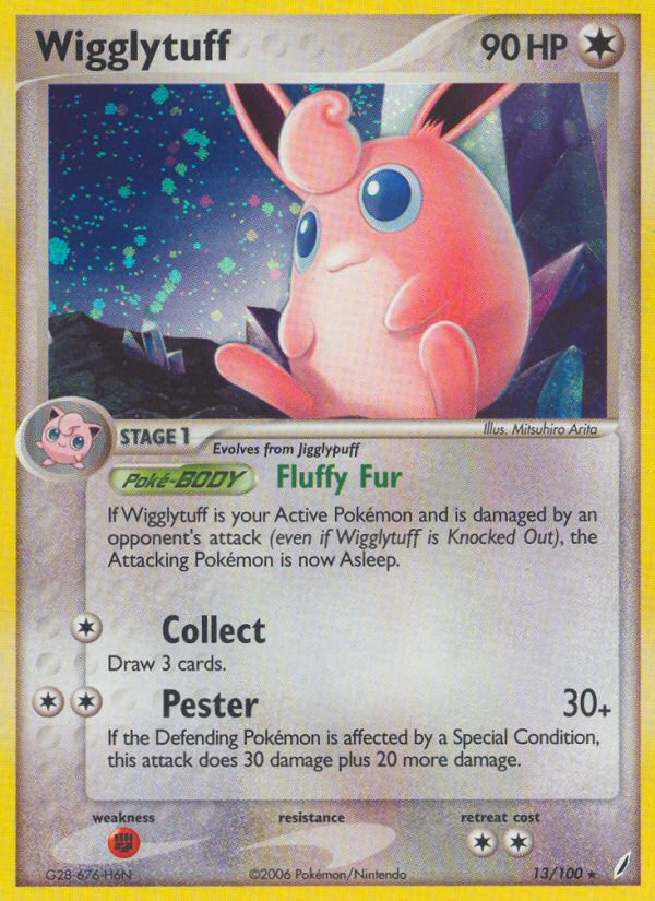 Wigglytuff (13/100) [EX: Crystal Guardians] | Good Games Modbury