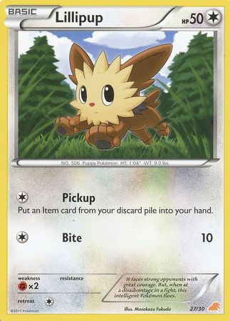 Lillipup (27/30) [Black & White: Trainer Kit - Excadrill] | Good Games Modbury