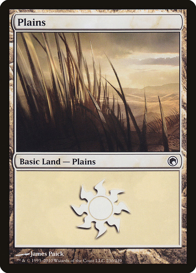 Plains (230) [Scars of Mirrodin] | Good Games Modbury