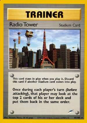 Radio Tower (95/105) [Neo Destiny Unlimited] | Good Games Modbury