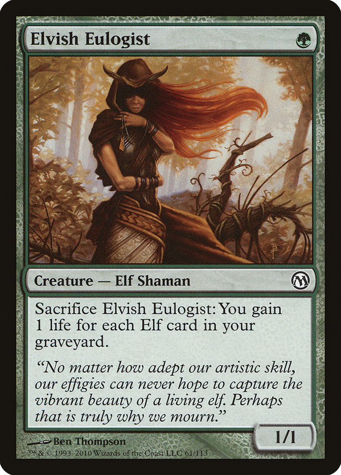 Elvish Eulogist [Duels of the Planeswalkers] | Good Games Modbury