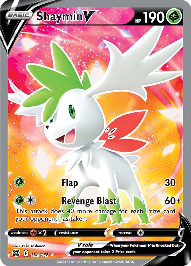 Shaymin V (152/172) [Sword & Shield: Brilliant Stars] | Good Games Modbury