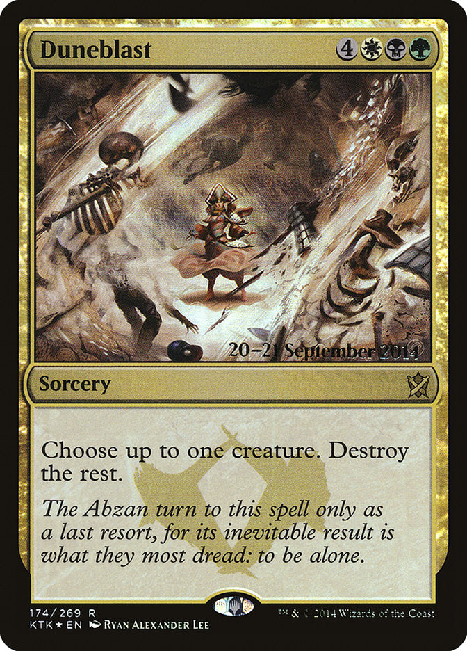 Duneblast [Khans of Tarkir Prerelease Promos] | Good Games Modbury