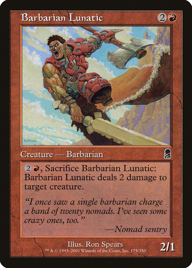 Barbarian Lunatic [Odyssey] | Good Games Modbury
