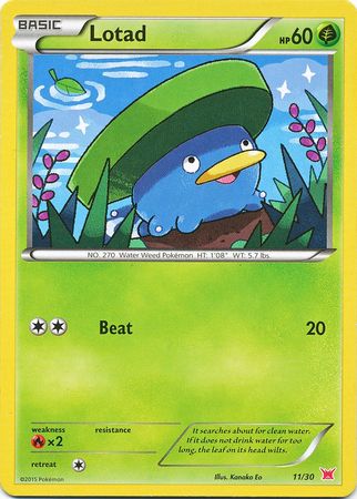 Lotad (11/30) [XY: Trainer Kit 2 - Latias] | Good Games Modbury