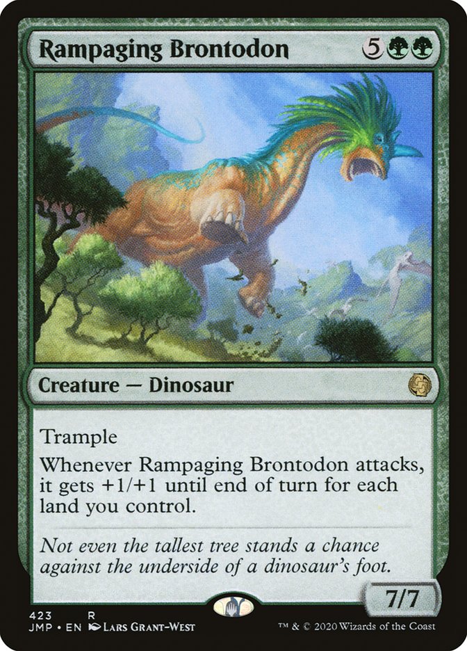 Rampaging Brontodon [Jumpstart] | Good Games Modbury