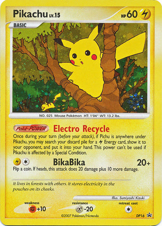 Pikachu (DP16) [Countdown Calendar Promos] | Good Games Modbury