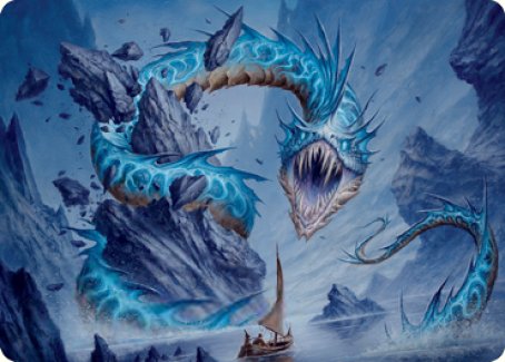 Biolume Serpent Art Card [Innistrad: Crimson Vow Art Series] | Good Games Modbury