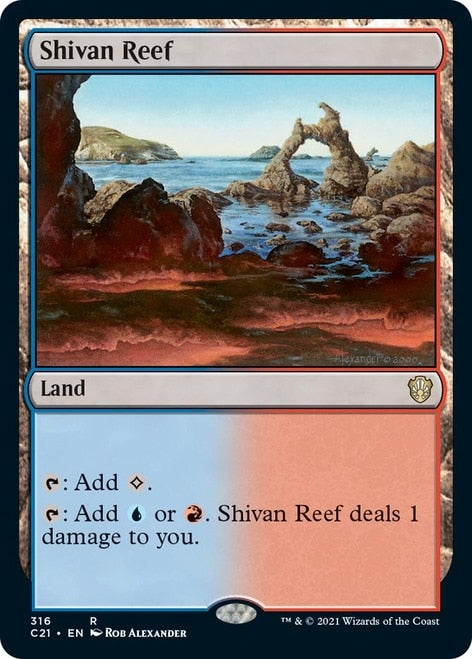 Shivan Reef [Commander 2021] | Good Games Modbury